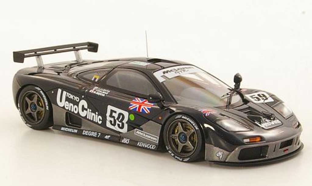 McLaren F1 1/43 HPI GTR No.59 Ueno Clinic J.J.Lehto / Y.Dalmas / M.Sekiya 24h Le Mans 1995 diecast model cars