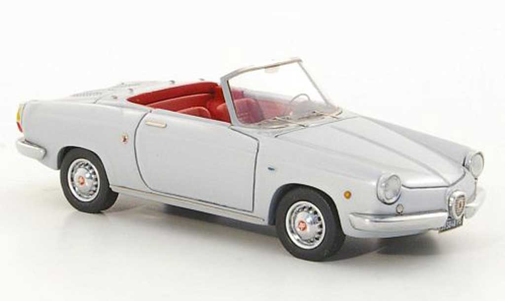 Abarth 850 Spyder 1/43 Lux B Spyder Riviera grey 1959 diecast model cars
