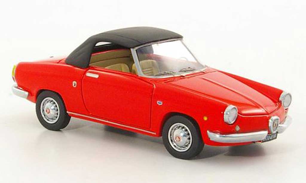 Abarth 850 Spyder 1/43 Lux B Spyder Riviera red/black 1959 diecast model cars