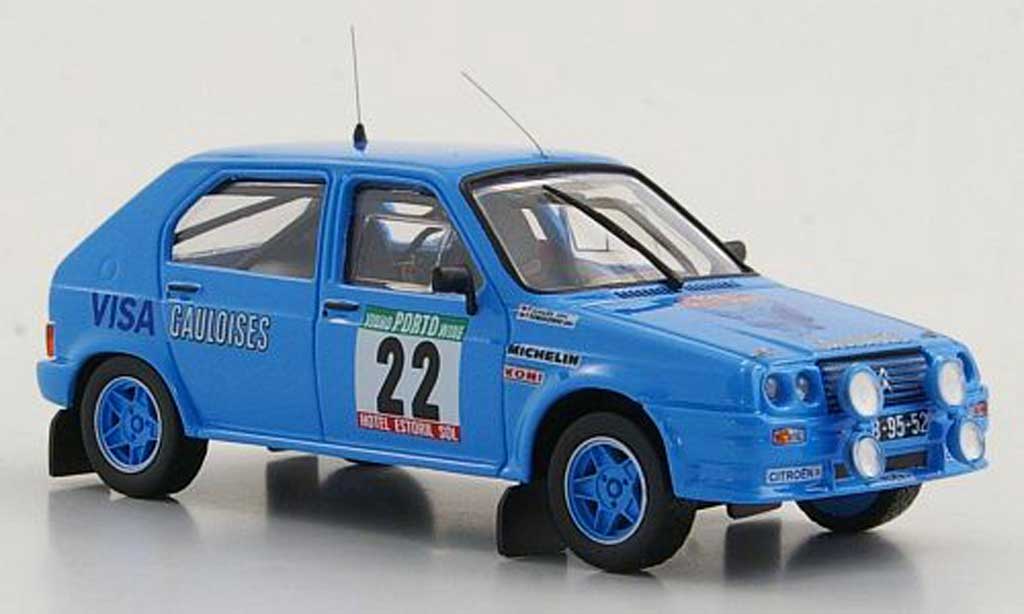 Citroen Visa 1/43 Mini Partes Chrono Gr.B No.22 F.Romaozinho / P.Almeida Rally Portugal 1983 diecast model cars