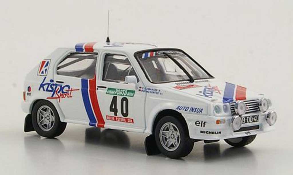 Citroen Visa 1/43 Mini Partes Chrono Gr.B No.40 R.Fontes / V.Guimaraes Rally Portugal 1983 diecast model cars