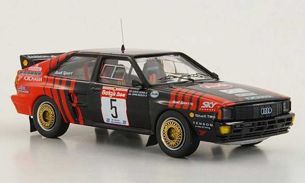 Audi Quattro 1/43 Trofeu No.5 J.Bosch / S.Bond Circuit des Ardennes 1986 diecast model cars
