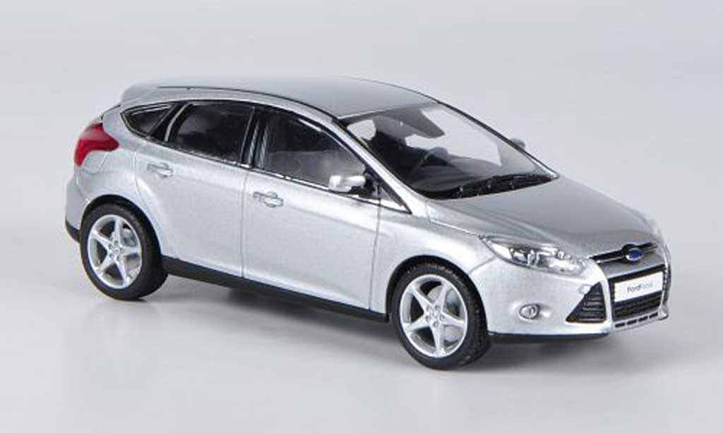 Ford Focus 1/43 Minichamps MK III grey 2011 diecast model cars