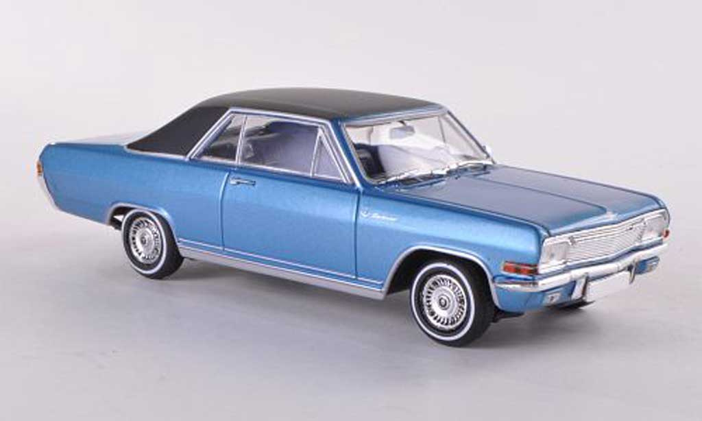 Opel Diplomat 1/43 Minichamps A V8 Coupe blue/black Sondermodell MCW 1965 diecast model cars