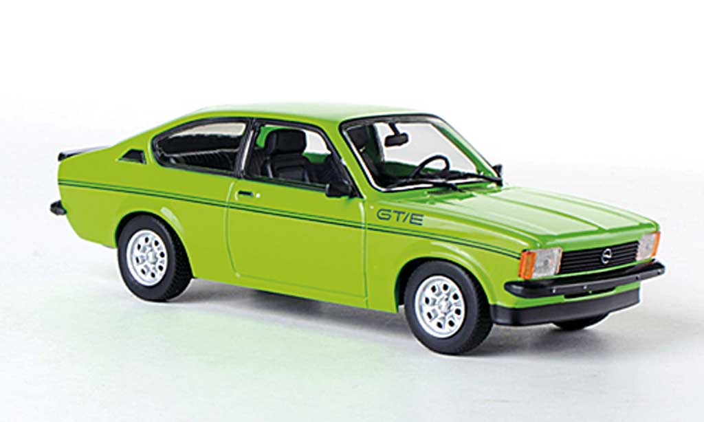 Opel Kadett C 1/43 Minichamps C GT/E grun Sondermodell MCW 1978 diecast model cars