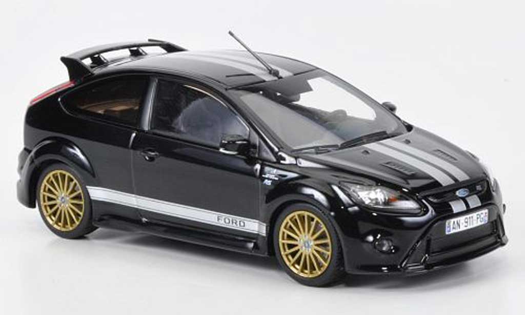 Ford Focus RS Le Mans 1/43 Minichamps RS Le Mans Edition black (GT 40 Design 1966) Sondermodell MCW 2010 diecast model cars
