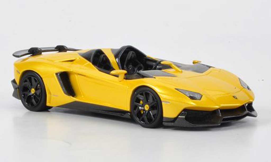 Lamborghini Aventador J 1/43 Look Smart J Autosalon Genf yellow 2012 diecast model cars