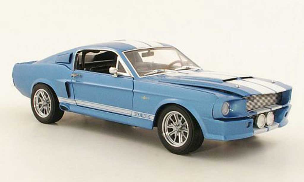 Shelby GT 500 1/18 Shelby Collectibles Super Snake blue/white 1967 diecast model cars
