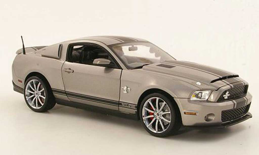Shelby GT 500 1/18 Shelby Collectibles Super Snake grey/mattblack 2012 diecast model cars