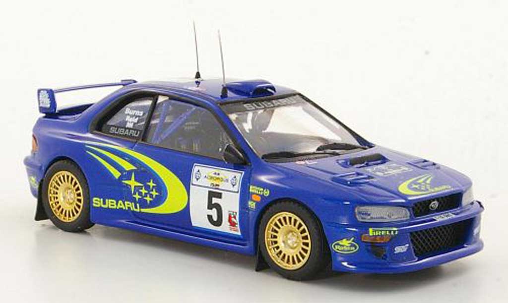 Subaru Impreza WRC 1/43 Trofeu WRC No.5 Burns / Reis Rally Acropolis 1999 diecast model cars