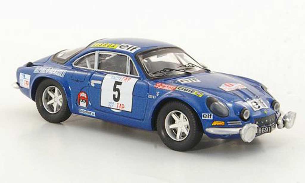 Alpine A110 1/43 Trofeu 1800S No.5 J.L.Therier / J.Jaubert TAP Rally 1973 diecast model cars