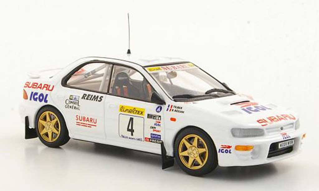 Subaru Impreza WRC 1/43 Trofeu WRC No.4 IGOL Tilber / B.Beguin Rally Monte Carlo 1996 diecast model cars