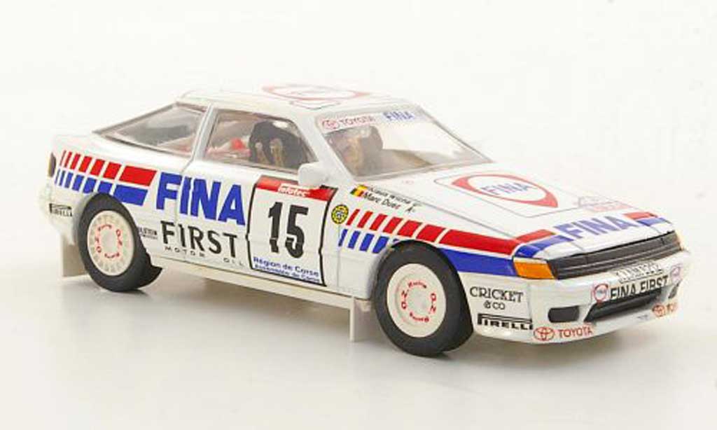Toyota Celica GT4 1/43 Trofeu GT4 No.15 Fina M.Duez / K.Wicha Tour de Corse 1991 diecast model cars