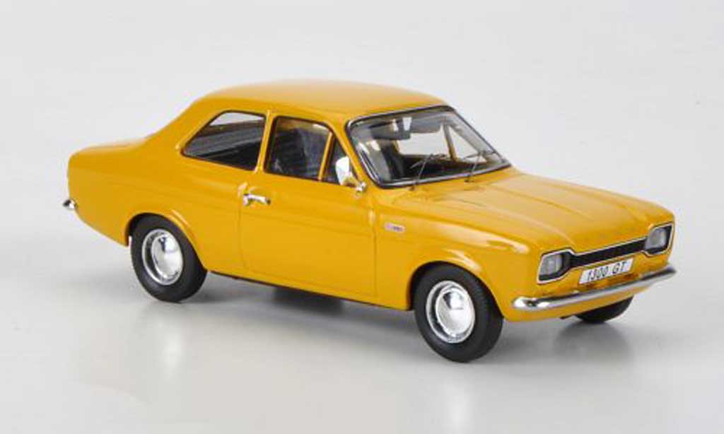 Ford Escort MK1 1/43 Trofeu MK1 1300 GT yellow RHD 1968 diecast model cars
