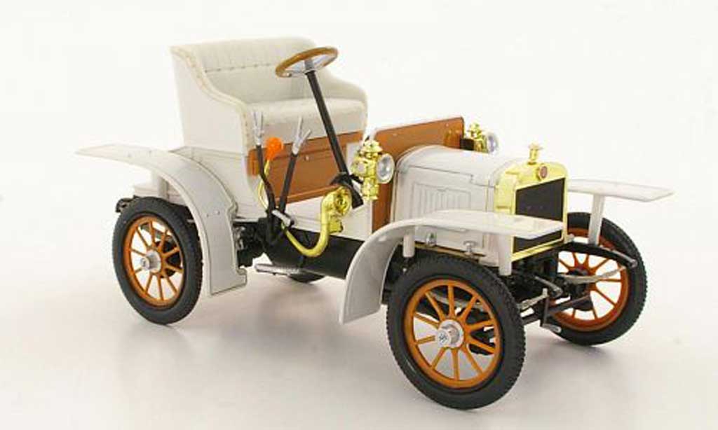 Laurin Klement Voiturette 1/18 Abrex Laurin-Klement grey-white 1905 diecast model cars