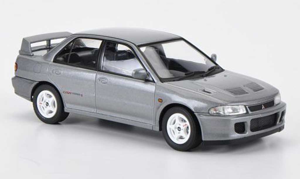 Mitsubishi Lancer Evolution II 1/43 HPI Evolution II GSR grey RHD 1994 diecast model cars
