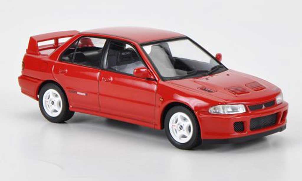 Mitsubishi Lancer Evolution II 1/43 HPI Evolution II GSR red RHD 1994 diecast model cars