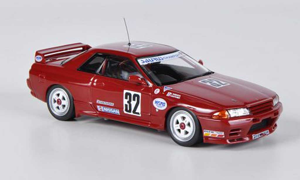 Nissan Skyline R32 1/43 HPI R32 GT-R No.32 Saurus Champ / Nismo E.Yamada / T.Okitomo JTC 1991 diecast model cars