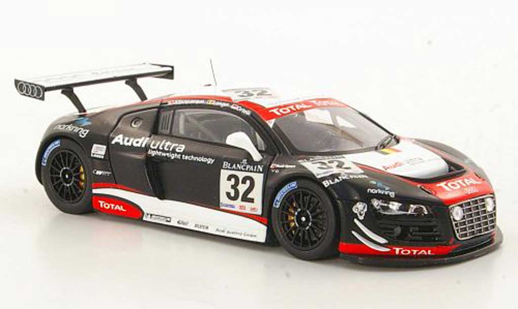 Audi R8 LMS 1/43 Spark LMS No.32 Belgian Club Albuquerque / Longin / Ortelli 24h Spa 2011 diecast model cars