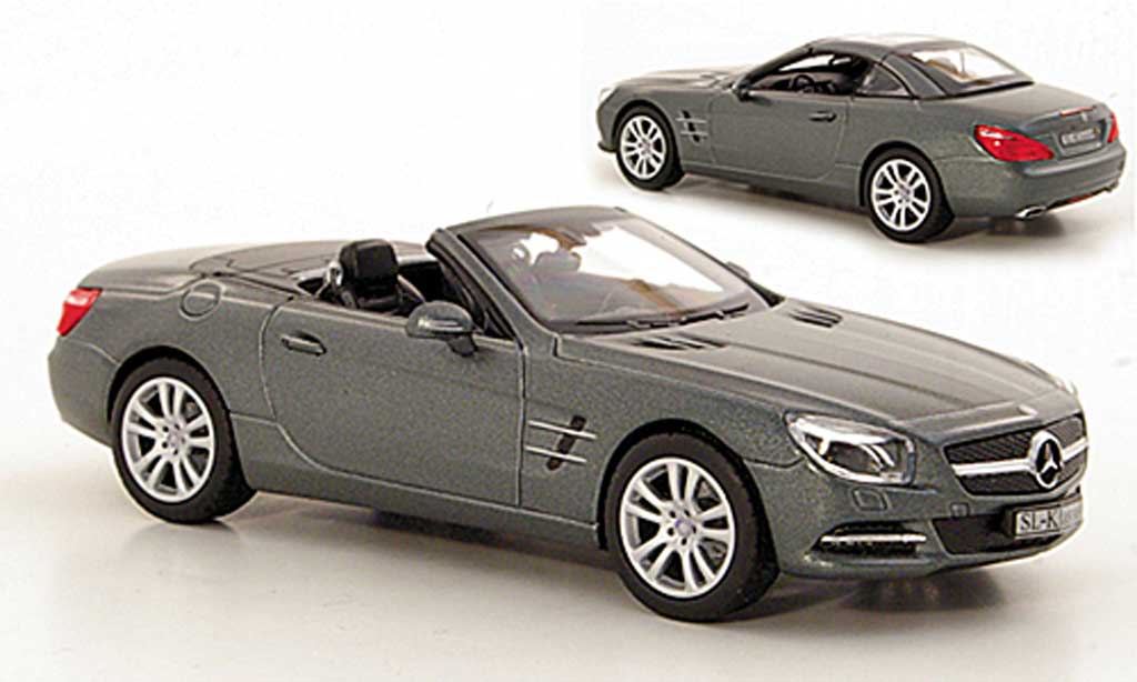 Mercedes Classe SL 1/43 Norev (R231) mattgrey 2012 diecast model cars