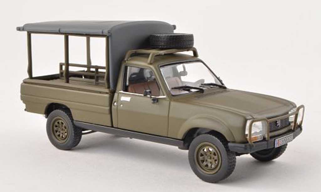 Peugeot 504 Pick up 1/43 Norev Pick up Army d-vert 1979 diecast model cars