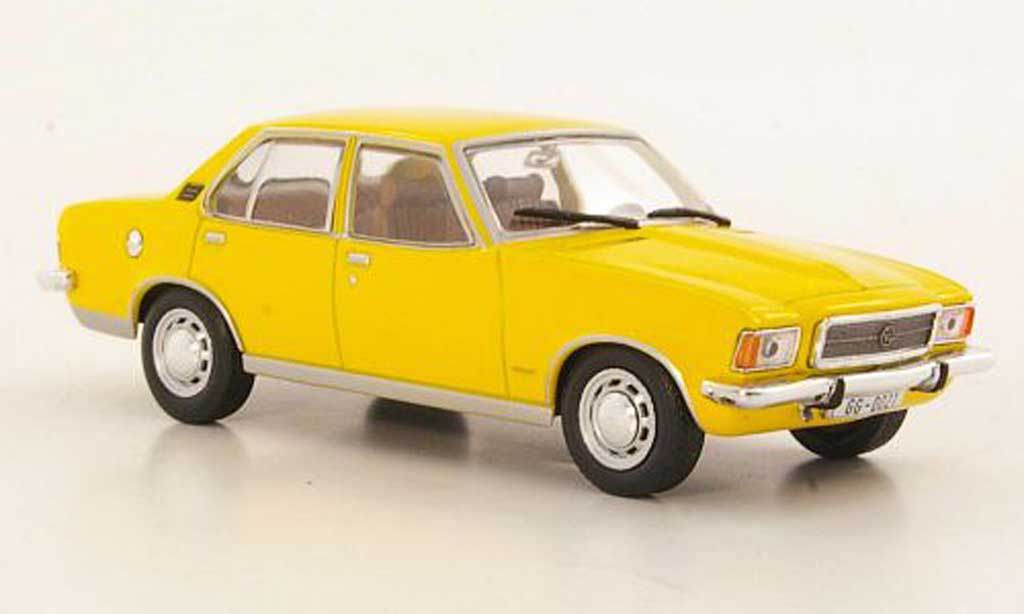 Opel Rekord 1/43 WhiteBox D 2100 Diesel yellow diecast model cars