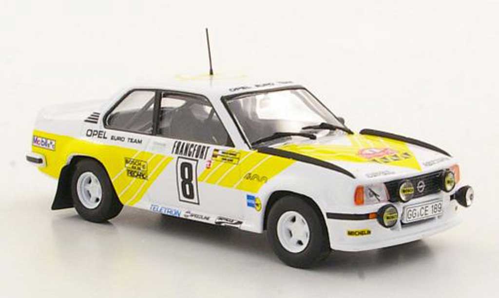 Opel Ascona B 1/43 Hachette B 400 No.8 Rally Monte Carlo (ohne Magazin) 1980 diecast model cars