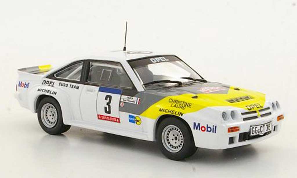 Opel Manta B 1/43 Hachette B 400 No.3 Rally Korsik(ohne Magazin) diecast model cars
