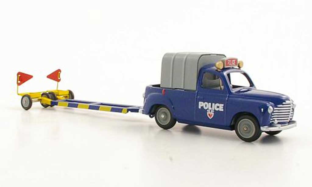 Renault Colorale 1/43 CIJ Police avec Anhanger diecast model cars