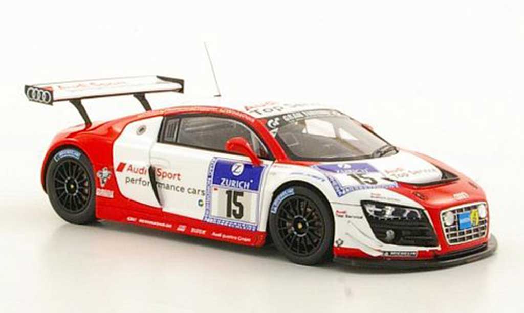 Audi R8 LMS 1/43 Spark LMS No.15 Sport Haase / Hennerici / Stippler / Winkelhock ADAC 24h Nurburgring 2011 diecast model cars