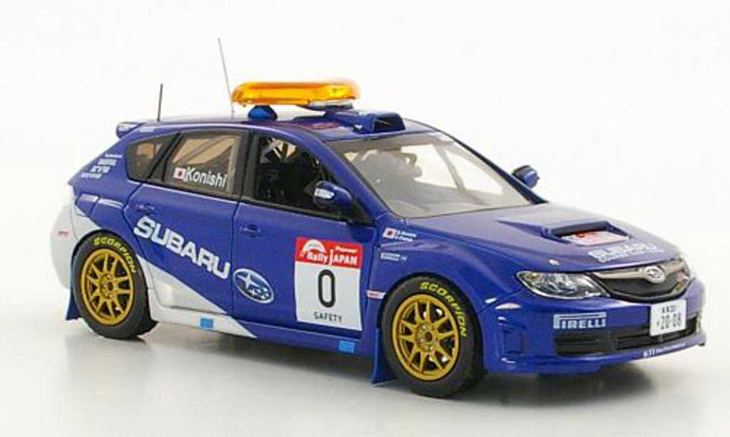 Subaru Impreza WRX 1/43 J Collection STI WRX Gr.N No.0 S.Konishi / E.Osawa Rally Japan 2008 diecast model cars