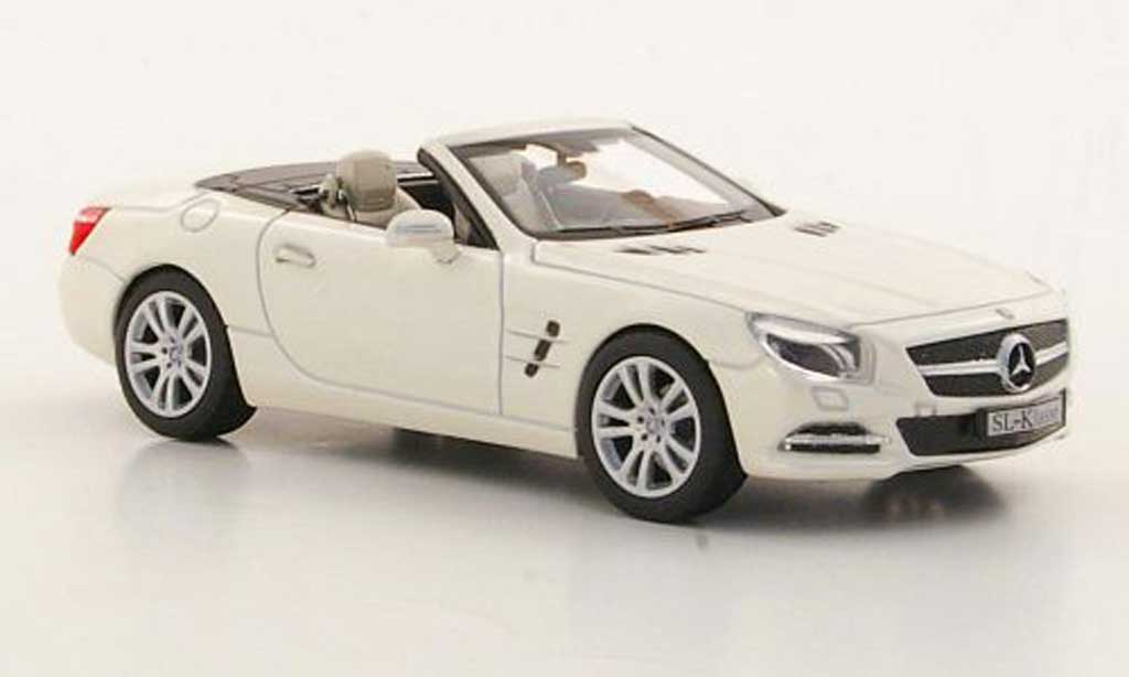 Mercedes Classe SL 1/43 Norev (R231) white 2012 diecast model cars