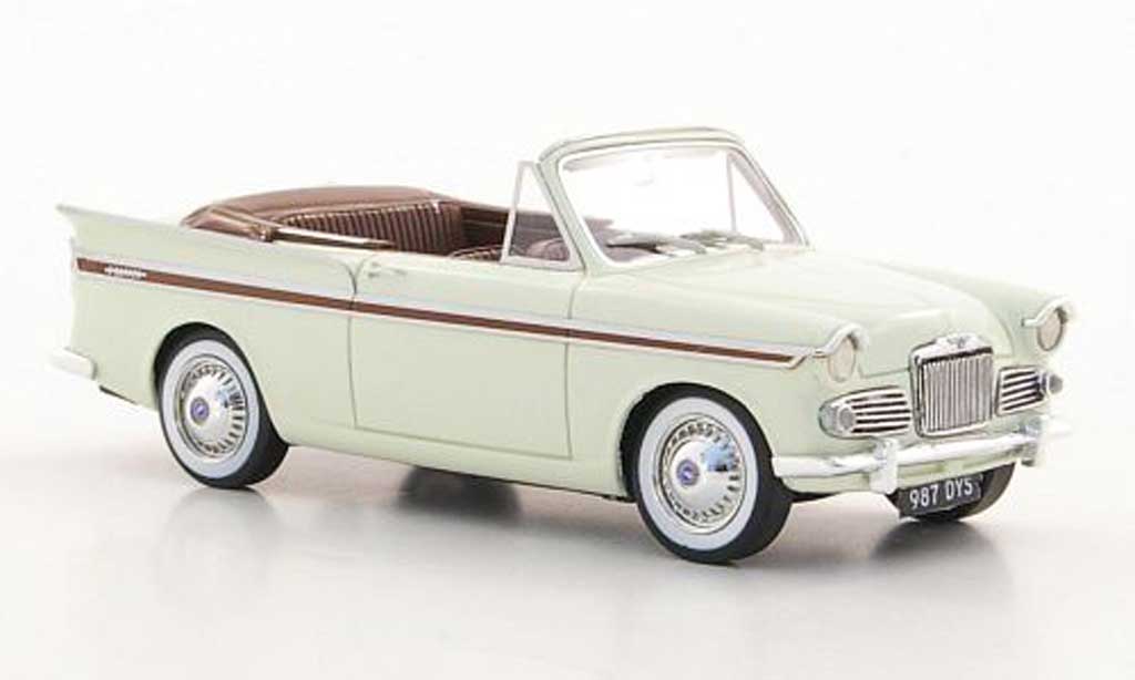 Sunbeam Rapier 1/43 Silas Models Series IIIa Convertible beige/brown 1961 diecast model cars