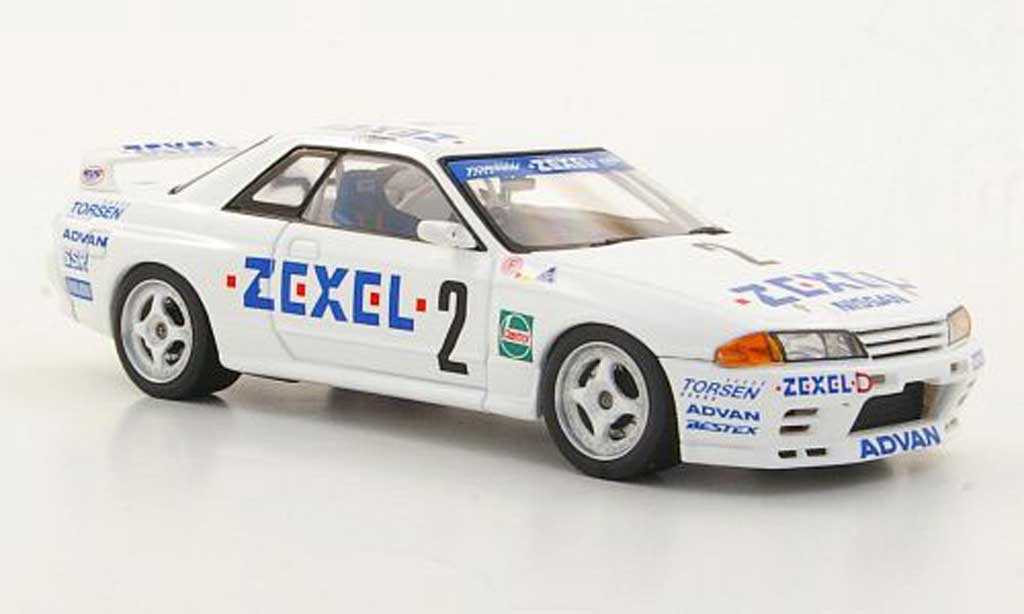 Nissan Skyline R32 1/43 HPI R32 GT-R No.2 Zexel T.Kinoshita / E.Yamada N1 1992 diecast model cars