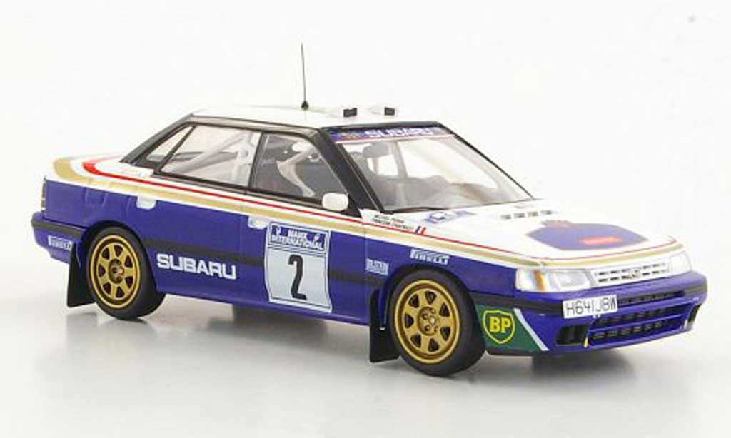 Subaru Legacy RS 1991 1/43 HPI RS 1991 No.2 F.Chatriot / M.Perin Manx Rally 1991 diecast model cars