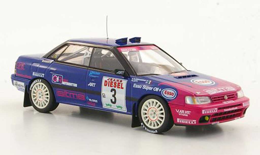 Subaru Legacy RS 1993 1/43 HPI RS 1993 No.3 P.Liatti / A.Alessandrini Rally Sanremo diecast model cars