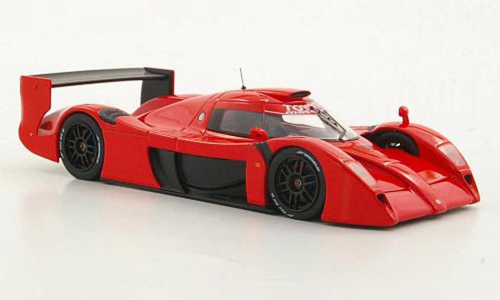Toyota GT One 1/43 HPI red Testfahrzeug diecast model cars
