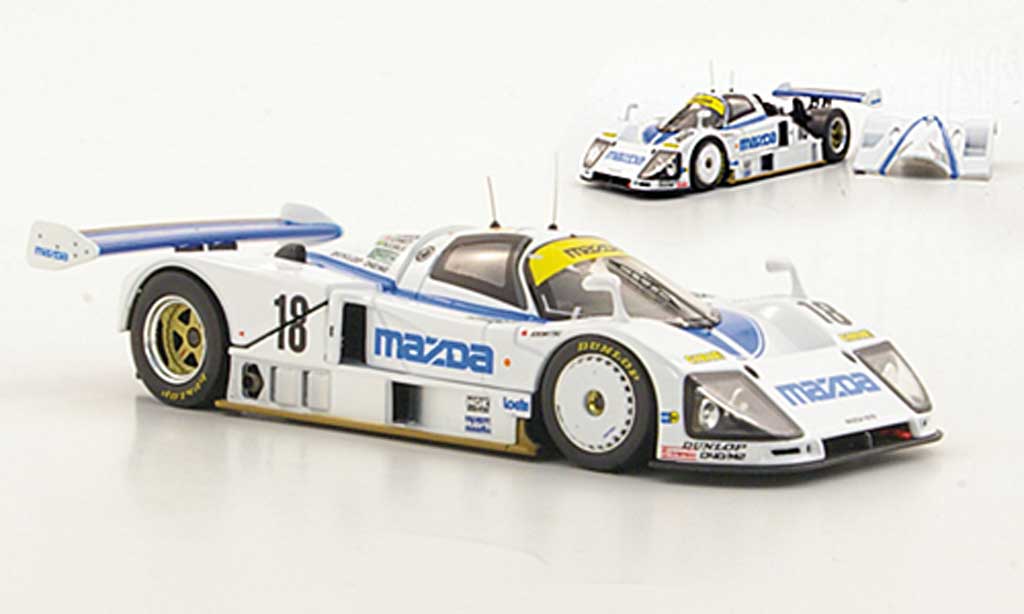 Mazda 787B 1/43 HPI No.18 D.Kennedy / S.Johansson / M.S.Sala 24h Le Mans 1991 diecast model cars