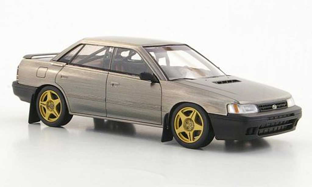 Subaru Legacy 1/43 HPI polierte Metalloptik diecast model cars