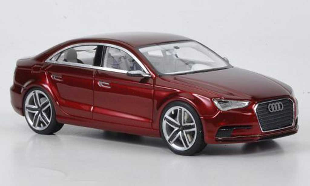Audi A3 1/43 Look Smart Concept red diecast model cars