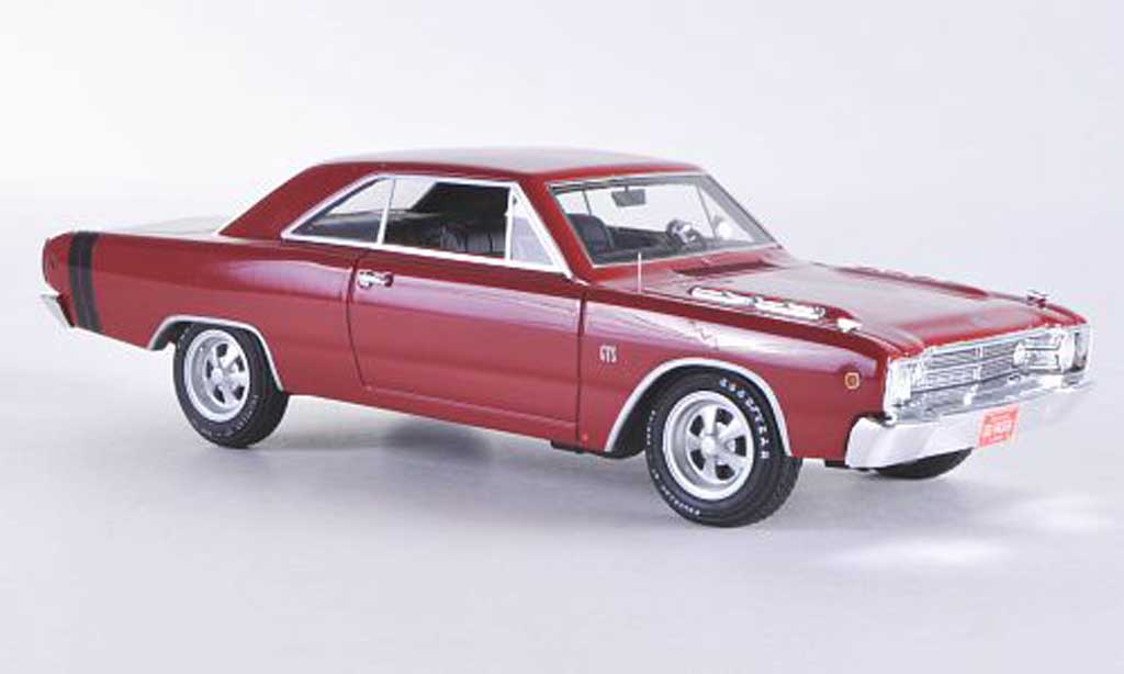 Dodge Dart 1968 1/43 Highway 61 1968 GTS red/black diecast model cars