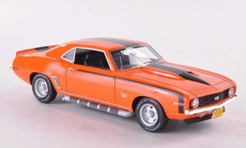 Chevrolet Camaro SS 1/43 Highway 61 SS SS 427 orange/black 1969 diecast model cars