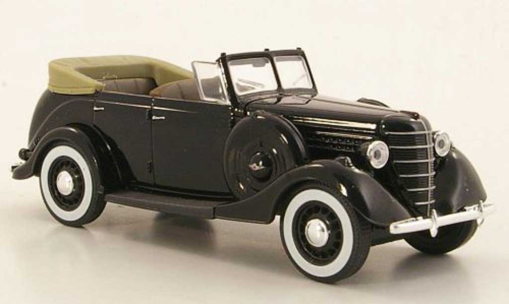 Gaz 11-40 1/43 Nash Avtoprom black geoffnetes Verdeck diecast model cars