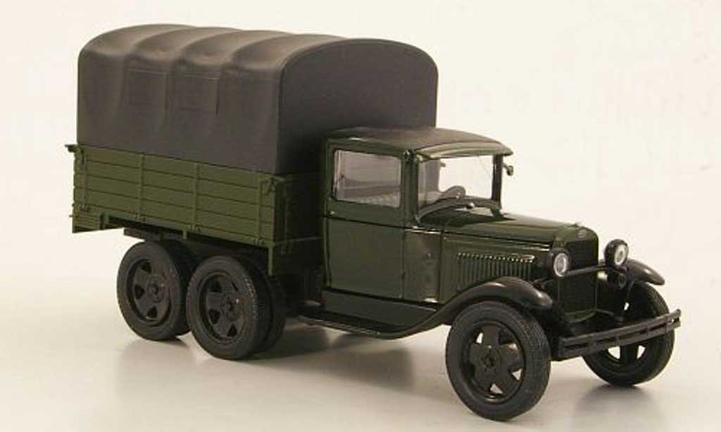 Gaz AAA 1/43 Nash Avtoprom grun/black avec blacker Plane diecast model cars