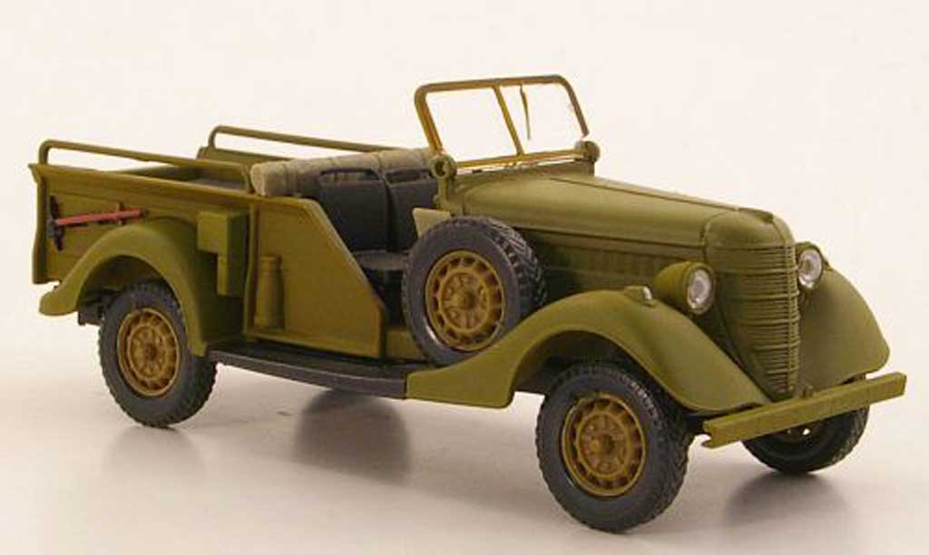 Gaz 61-417 1/43 Nash Avtoprom mattgrun geoffnetes Verdeck diecast model cars