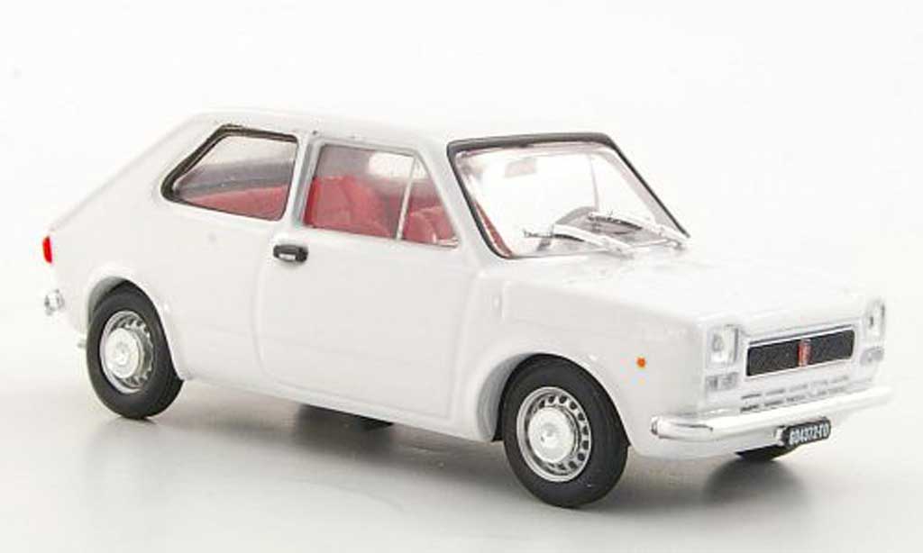 Fiat 127 1/43 Brumm white 1971 diecast model cars