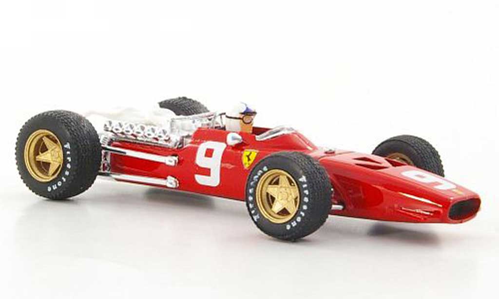Ferrari 312 F1 1/43 Brumm F1 No.9 C.Amon GNiederlande 1968 diecast model cars