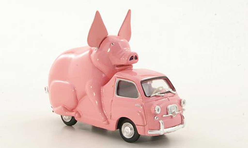 Fiat 600 1/43 Brumm D Multipla Schwein Spardose diecast model cars