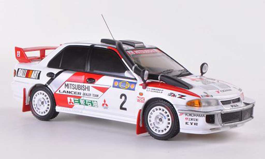 Mitsubishi Lancer Evolution III 1/43 HPI Evolution III No.2 RalliArt K.Shinozuka / P.Kuukkala Safari Rally 1995 diecast model cars
