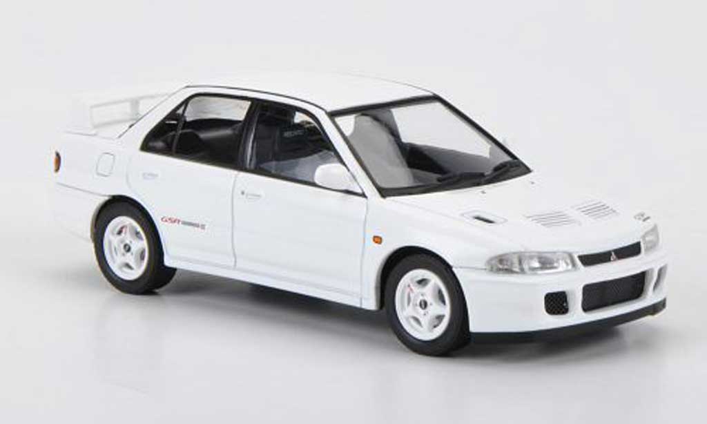 Mitsubishi Lancer Evolution II 1/43 HPI Evolution II GSR white RHD 1994 diecast model cars